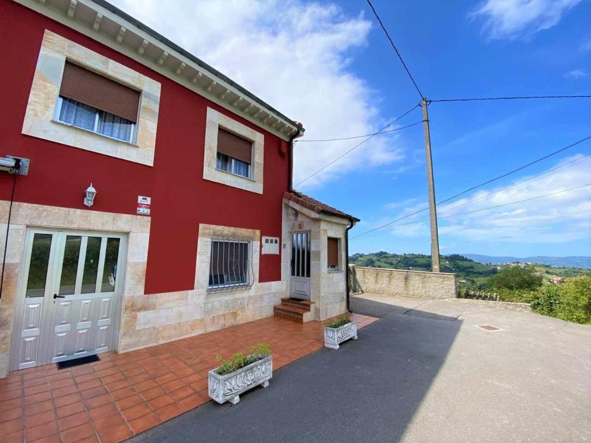 Casa Noval Zona Rural En El Centro De Asturias Lägenhet Bimenes Exteriör bild