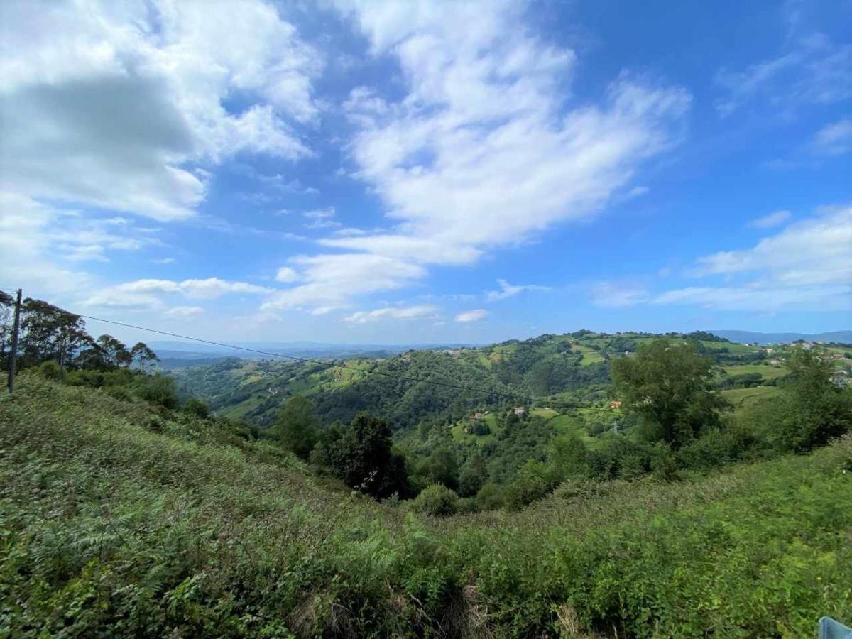 Casa Noval Zona Rural En El Centro De Asturias Lägenhet Bimenes Exteriör bild