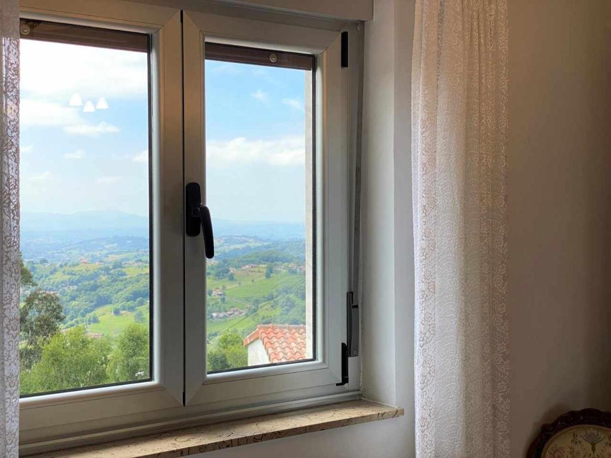 Casa Noval Zona Rural En El Centro De Asturias Lägenhet Bimenes Exteriör bild